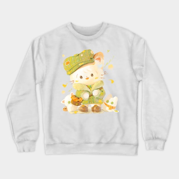 Little Friend Crewneck Sweatshirt by happyyu